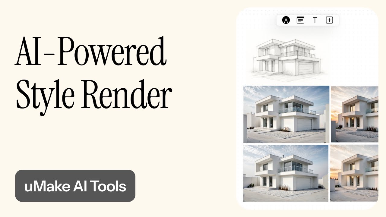 uMake Help - AI Tools - AI-Powered Style Render