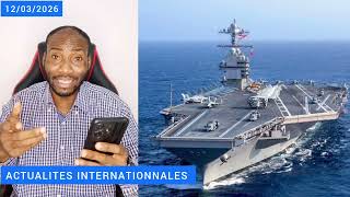 CAUCHEMAR EN MER : Le plus gros porte-avions USA du monde en f**eu partielle ! Ce que l'on sait .