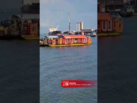 🚢 Balsa quebra durante travessia na PB #Lucena #Cabedelo #shorts