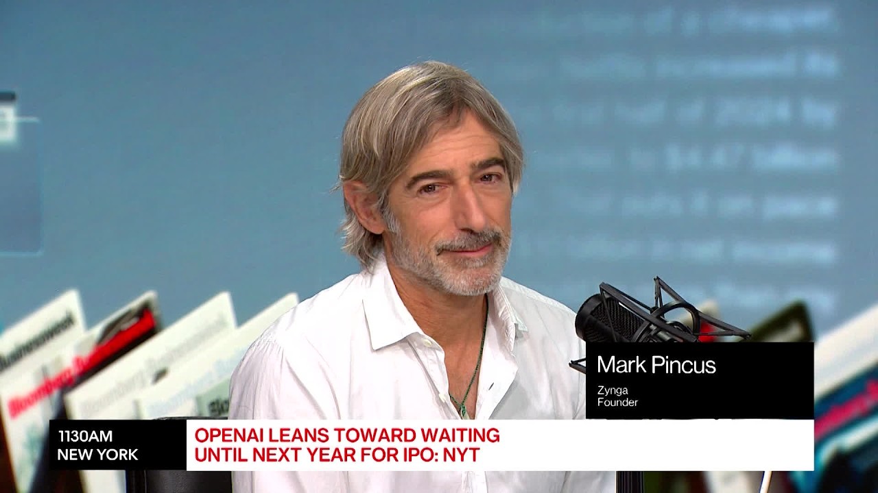 Consumer Side of AI Currently Underweighted, Says Mark Pincus - Bloomberg Podcast