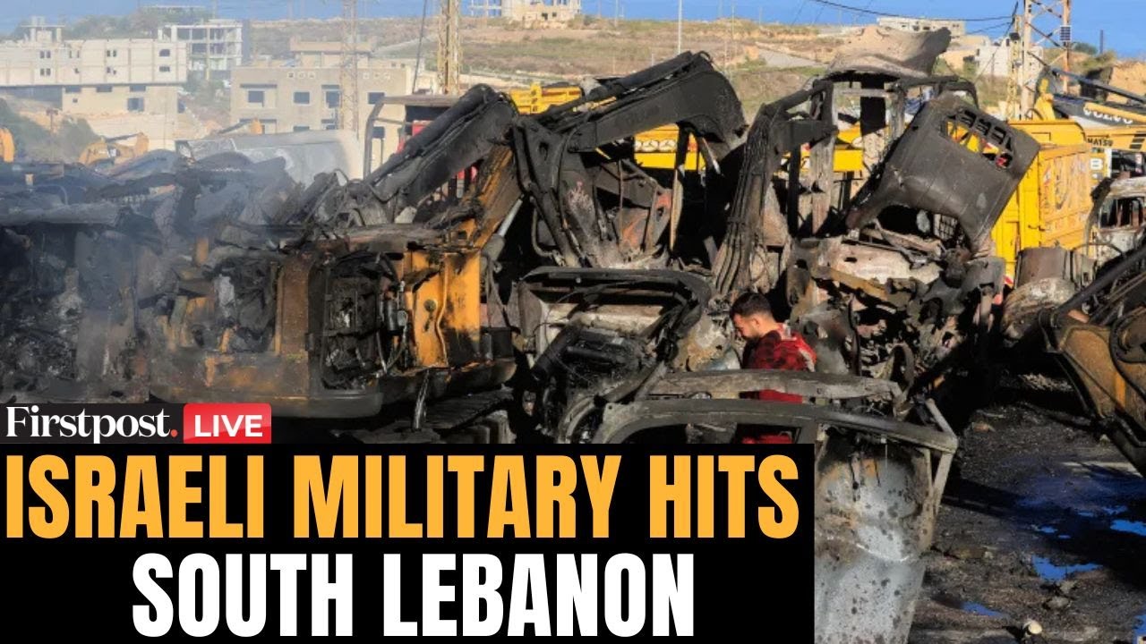 LIVE: Israel Strikes Southern Lebanon, Damages Civilian Infrastructure