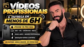 Eu vou gravar seu vídeo com entrega expressa