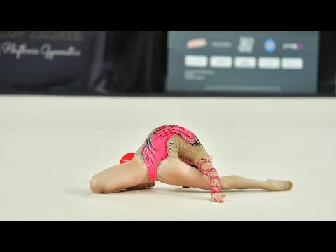Travkina Uliana. Guimagym Cup. Ball final. 22,500
