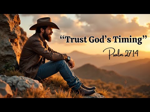Trust God’s Timing - psalm 27:14 (New Christian Country Gospel Songs Released)