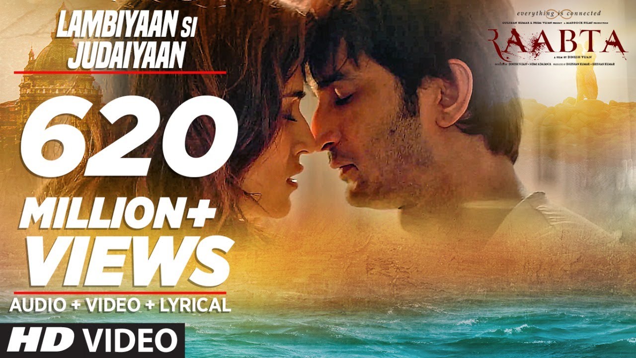 Lambiyaan Si Judaiyaan full Lyrics | Raabta | Arijit Singh | Sushant Rajput, Kriti Sanon