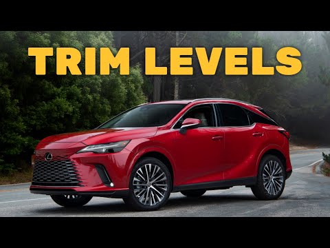2023 Lexus RX Trim Levels and Standard Features Explained