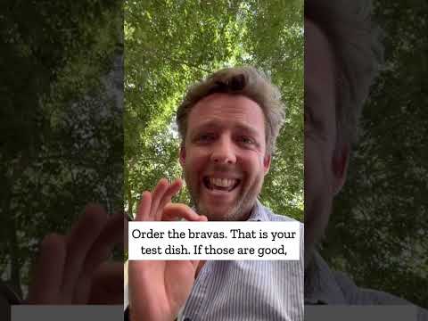 Always get the bravas first! 😂