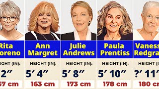 Heights Of Hollywood Actresses Over 80