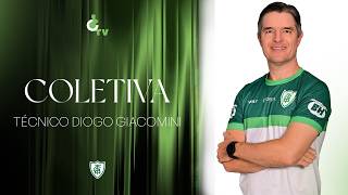 Coletiva Técnico Diogo Giacomini | Tombense 3 x 3 América | Coelho TV