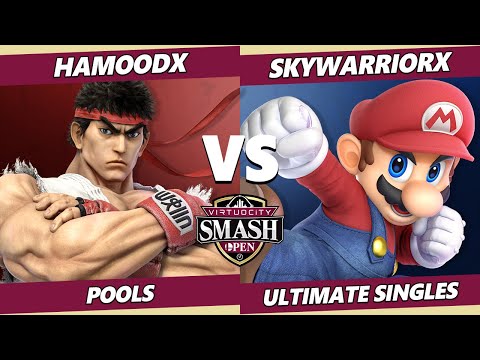Virtuocity 2022 - HamoodX (Ryu) Vs. SkyWarriorX (Mario) SSBU Ultimate Tournament
