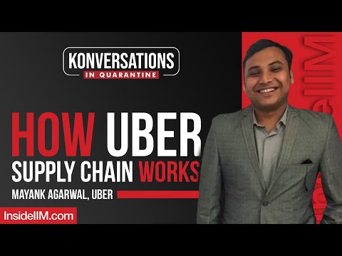 How Uber Supply Chain Works, Ft. Mayank Agarwal, Growth Manager, Uber, IIM L Alum