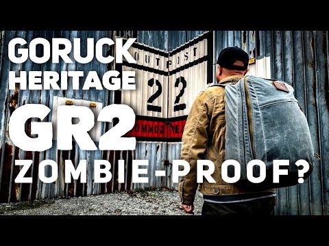 GORUCK Heritage GR2 Durability Test // Kicked, Dragged, and Soaked // Did it Survive?