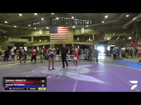 138 Lbs 1st Place Match - Thomas Verrette, CO Vs Mason Petersen, NE 710e