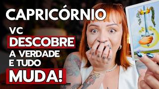 CAPRICÓRNIO ATÉ O FINAL DE FEVEREIRO! VOCÊ DESCOBRE A VERDADE, E TUDO MUDA!