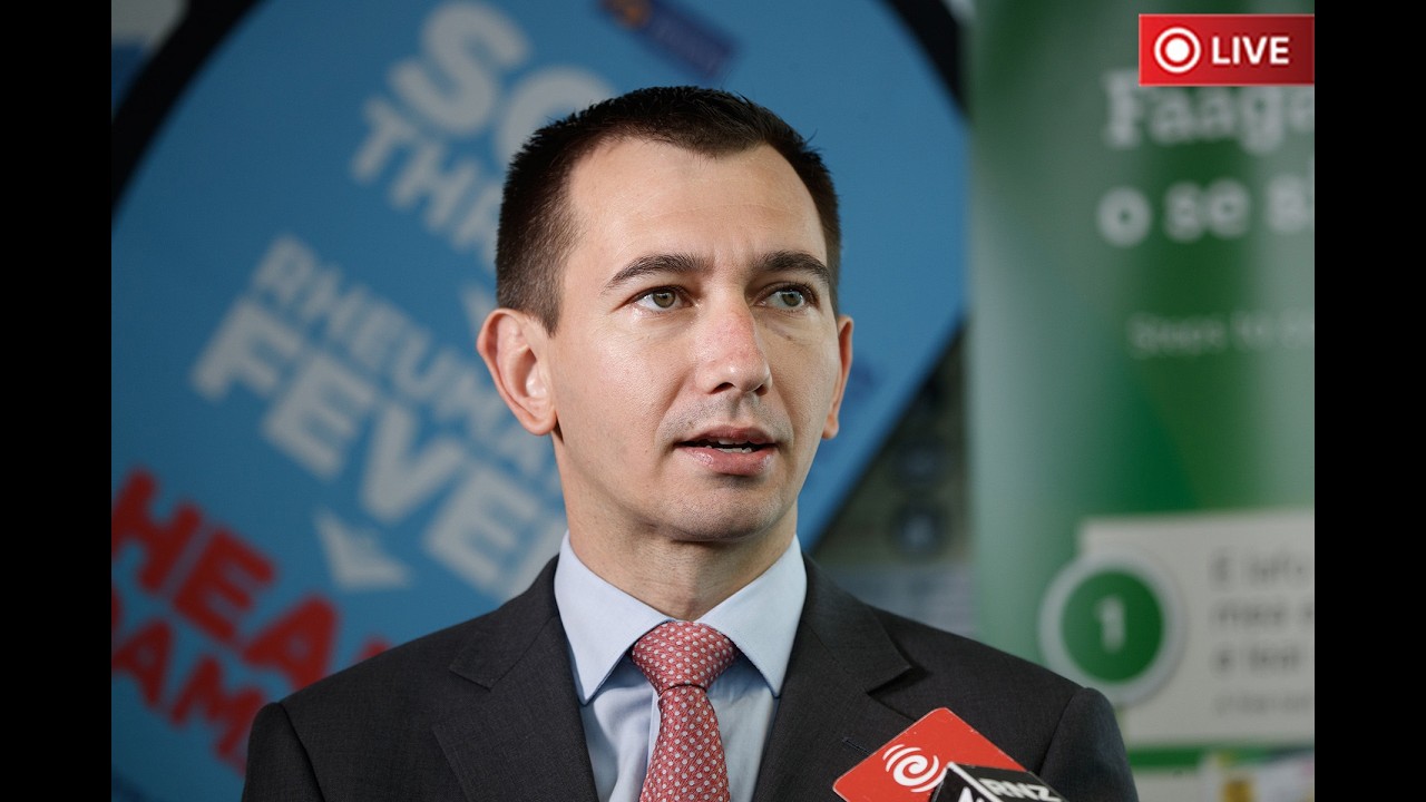 NZ Herald live: Simeon Brown Mount Smart School solar announcement