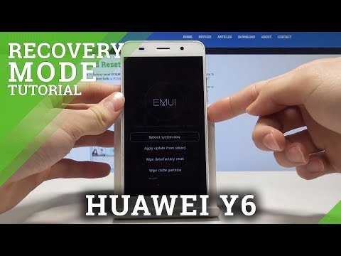 How to Enter Recovery Mode on Huawei Y6 - Exit Recovery Menu