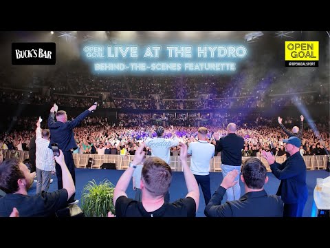 🎥⚽️ BEHIND-THE-SCENES VLOG @ OPEN GOAL LIVE AT THE HYDRO IN FRONT OF 11,000 PEOPLE!