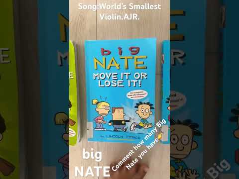 These are all my big nate books I have (Total is 22 as usual)