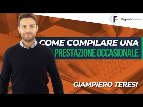 How to fill out an Occasional Service