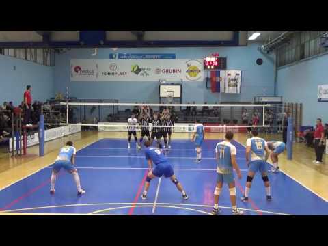 Jedinstvo Stara Pazova - Partizan Beograd 3:0 #15 MICIC (blue jersey)