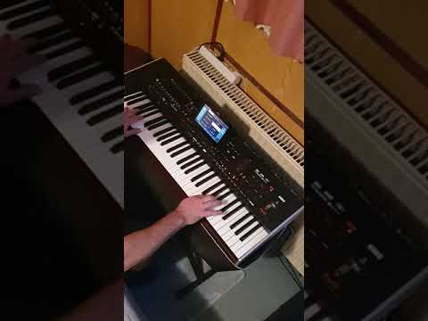 korg pa 4x inelus cu piatra albastra
