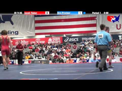 Jacob Fisher vs. Ben Provisor at 2013 Las Vegas/ASICS U.S. Open