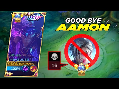 GOODBYE AAMON YOUR INVISIBLE CAN'T HELP YOU 🕵️ | GLOBAL HAYA GAMEPLAY 2023 | MLBB