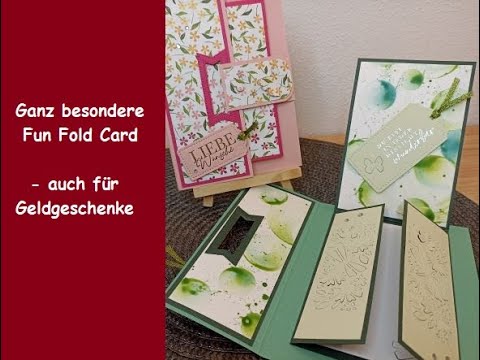 Ganz besondere Fun fold card - auch für Geldgeschenke - Imposante Pop-ups - Stampin´ Up!®