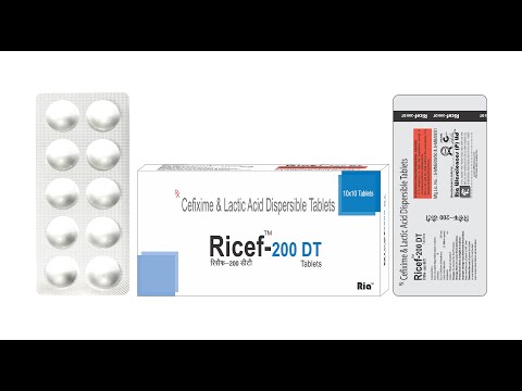 Cefixime 200mg- dispersible with lactic acid bacillus 2.5 bi...