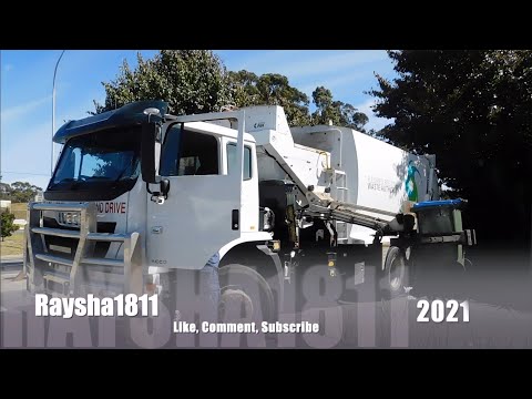 Fleurieu Peninsula RWA Iveco Garbage Truck at Mount Compass - Australian Trains by Raysha1811