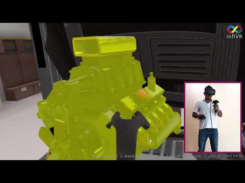 Car Garage Training Simulator by infiVR for leading Automobile Brand