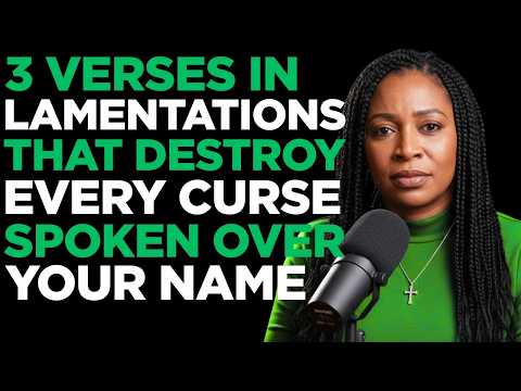 Ex-Witch REVEALS The 3 Verses in LAMENTATIONS That Destroy Every Curse Spoken Over Your Name ⚡😨