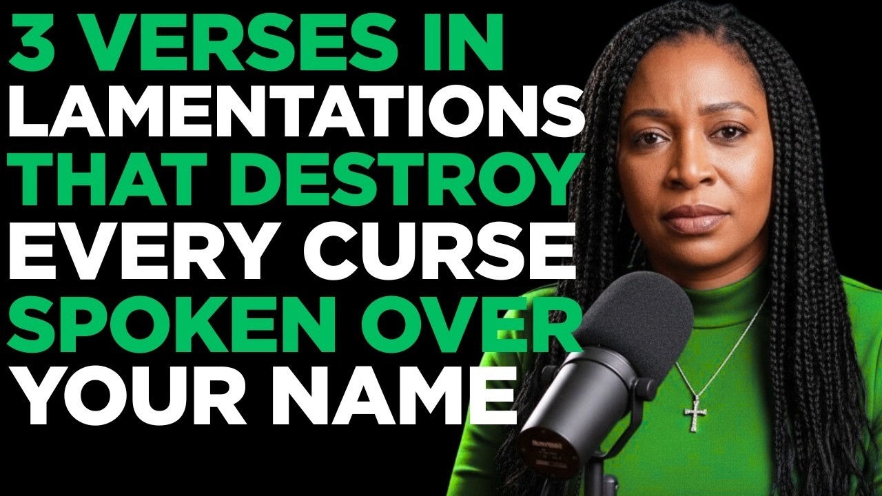 Ex-Witch REVEALS The 3 Verses in LAMENTATIONS That Destroy Every Curse Spoken Over Your Name ⚡😨