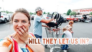 Trying to shop Costco without a membership | summer stock up + first trip of the summer!
