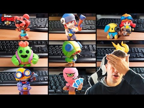 ПЛАСТЕЛИНОВЫЕ ЛЕОН, СПАЙК, ВОРОН И 35 000 ДОМИНОШЕК. BRAWL STARS В РЕАЛЬНОЙ ЖИЗНИ