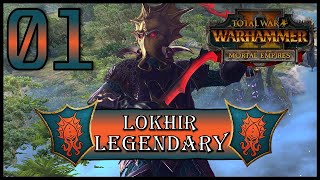 Total War: Warhammer 2 - Legendary Lokhir Fellheart - Mortal Empires Campaign - Episode 1
