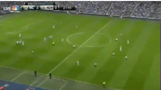 preview picture of video 'sergio aguero amazing goal manchester city vs newcastle united 19 08 2013'