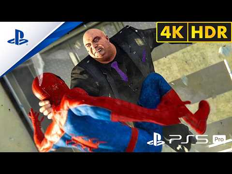 Spider-Man Vs. Kingpin Final Fight | Spider-Man: Into The Spider-Verse | CineStream | PS5 PRO