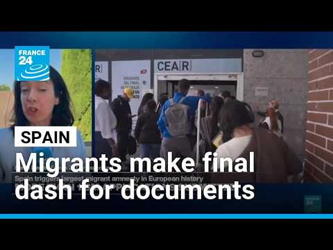 Final dash for documents as Spain triggers largest migrant amnesty in European history