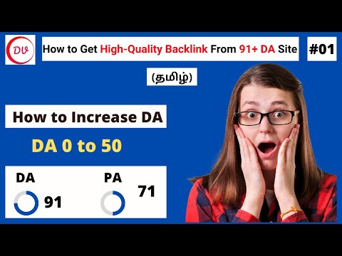 How to Get High Quality Backlink From 91 DA Site in Tamil Get More Traffic on Website 