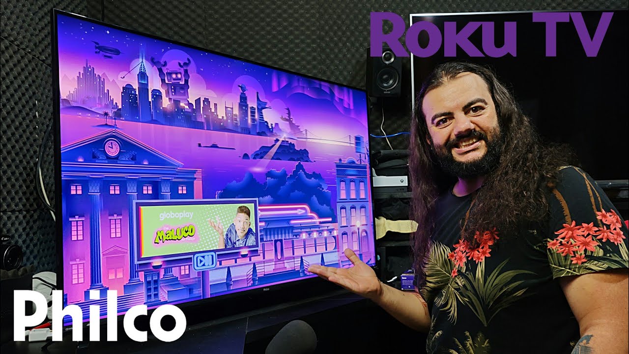 Unboxing (desembalando) Philco Roku TV PTV50RCG70