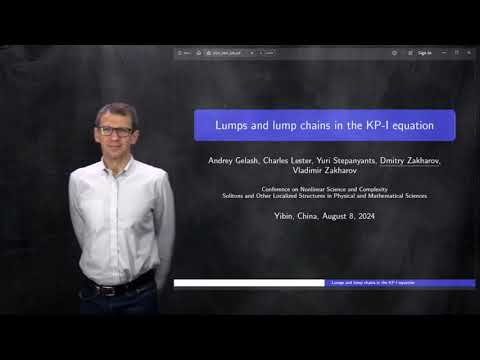 NSC 2024 - Lumps and Lump Chains in the KP-I Equation