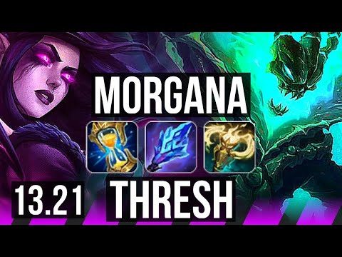 MORG & Kog'Maw vs THRESH & Jinx (SUP) | 800+ games, 5/4/19, Rank 15 Morg | KR Master | 13.21
