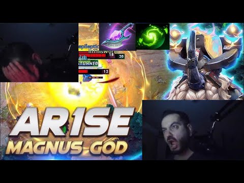 Ar1se Best Magnus Huge Plays Big Win Most Legendary Game So Far 2026 Dota 2 Highlights !!