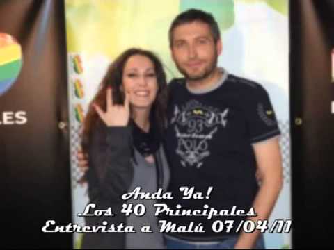 Malú en Anda ya (7/4/11) @CFMaluGalicia