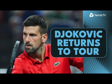 Novak Djokovic vs Marin Cilic Tight Contest In Shanghai! | Match Highlights