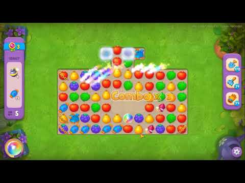 Gardenscapes Level 10867 (Super Hard) No Boosters