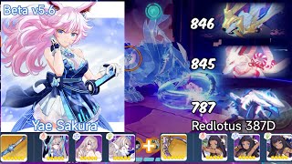 Honkai Impact 3 - Yae Sakura: Goushinnso Memento in Abyss EX Redlotus 387D [Beta v5.6]