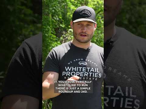 Prepping Fall Food Plots!! #shorts