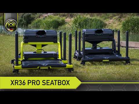 Kosz Wędkarski Siedzisko Matrix XR36 Pro 500 Edition Seatbox Matt Grey film wideo